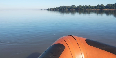 Hallaron cuerpo sin vida de un campista en isla del ro Uruguay
