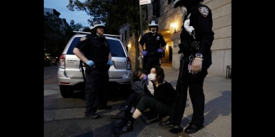 Nueva York aplaude protestas pacficas y pide salir lo justo hasta reapertura