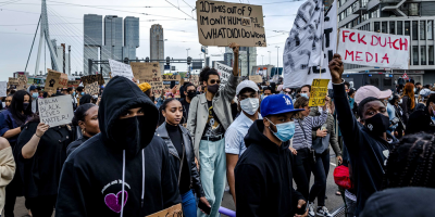 Manifestantes desafan toque de queda en Nueva York con 180 detenciones