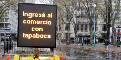 Avenida 18 de Julio volver a ser peatonal el sbado