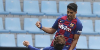 Luis Su�rez se reencuentra con el gol casi medio a�o despu�s