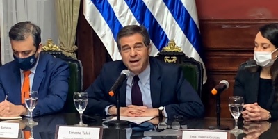 El canciller Ernesto Talvi present� los prop�sitos de la nueva diplomacia econ�mica y comercial 