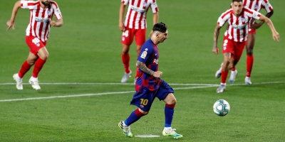 Messi alcanza los 700 goles oficiales con el Bar�a y la selecci�n argentina