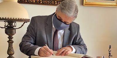 Francisco Bustillo asumi� como ministro de Relaciones Exteriores