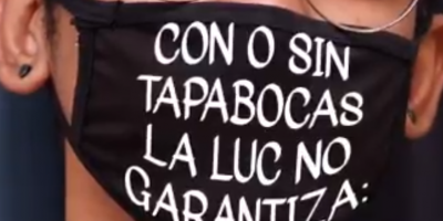 CODICEN: prohibici�n de tapabocas con inscripciones contra la LUC, fortalecen el respeto a la laicidad