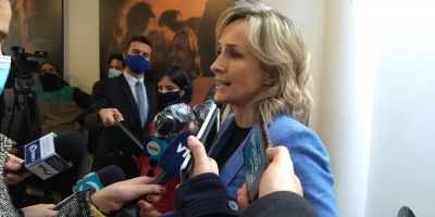 La candidata por la coalici�n, Laura Raffo, anunci� un "shock de agilidad" en el transporte de Montevideo