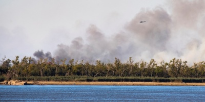 Humo de incendios en delta del Paran� llega a Buenos Aires y cubre la ciudad