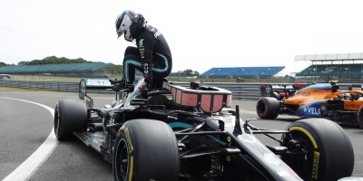 Bottas le gana la 'pole position' a Hamilton y saldr� primero en Silverstone