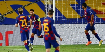 El Barcelona pasa a cuartos gracias a un buen primer tiempo