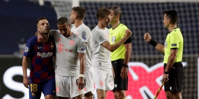El Bayern vapule� al Barcelona por 8 a 2