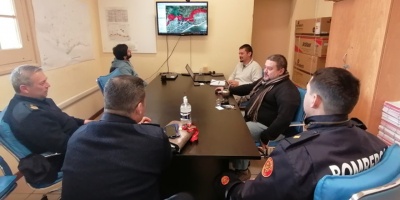 El CECOED y Bomberos de Canelones ajustaron las medidas de prevenci�n de incendios que se implementar�n en verano 