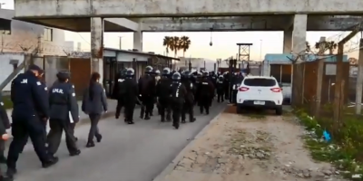 Efectivos realizan una requisa en la Unidad N� 4 Santiago V�zquez
