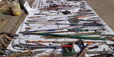 La polic�a incaut� tres armas de fuego durante una importante requisa en la c�rcel de Santiago V�zquez