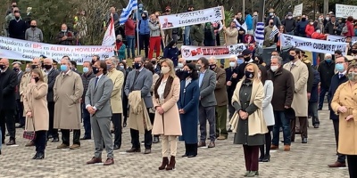 El presidente Luis Lacalle Pou encabez� este martes el acto oficial en Florida por los 195 a�os de la Declaratoria de la Independencia