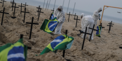 Brasil supera 116.000 muertes por COVID y se acerca a 3,7 millones de casos