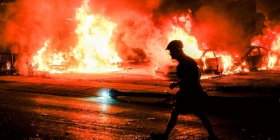Tercera noche de disturbios en Wisconsin en protestas por violencia policial