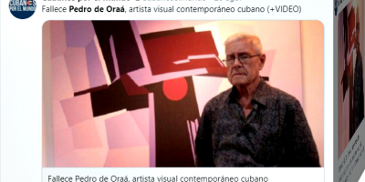 Muere el pintor cubano Pedro de Ora�, gran maestro del concretismo en la isla