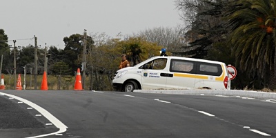Fallecieron dos personas tras siniestro que involucr� a tres veh�culos en ruta 9
