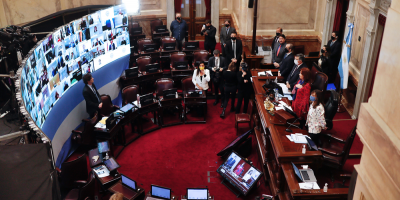 Oficialismo y oposici�n en Argentina pelean por sesi�n parlamentaria virtual