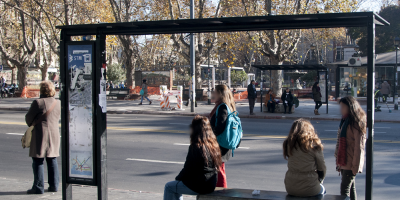Transporte alert� por carencia de carteler�a en paradas de �mnibus en Montevideo
