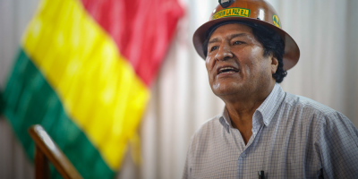 Evo Morales intenta presentarse como senador en Bolivia por la v�a judicial