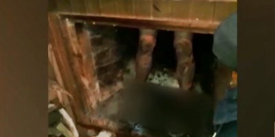 Delincuente debi� ser rescatado tras quedar atrapado en una chimenea durante intento de robo
