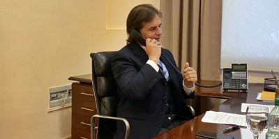 Lacalle Pou mantuvo un contacto con Xi Jinping para "profundizar en temas comerciales"