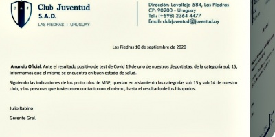 Detectan caso de Covid 19 en Juventud de Las Piedras