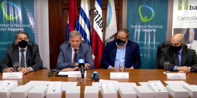 Secretar�a Nacional del Deporte recibi� donaci�n de 20 electrocardi�grafos