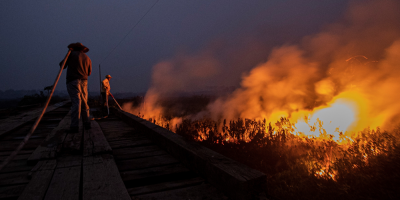Brasil env�a la Fuerza Nacional para combatir los incendios en el Pantanal