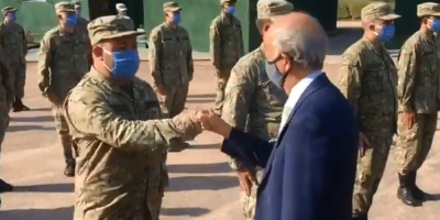 Garc�a resalt� tarea de militares que participar�n en misi�n de ONU en Gol�n y Sina�