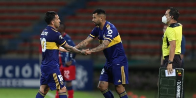 'Toto' Salvio acerca a Boca Juniors a octavos y hunde al Medell�n