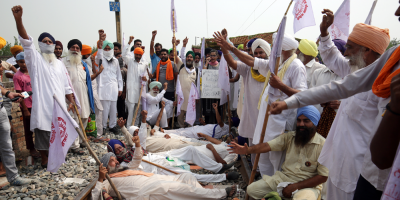 Masivas protestas en la India por las pol�micas reformas agr�colas