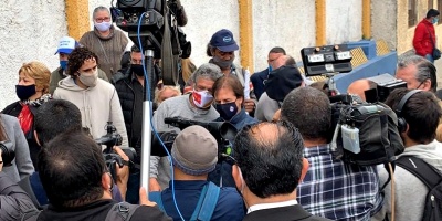 Lacalle Pou sostuvo que realizaci�n de marcha "fue una irresponsabilidad" 