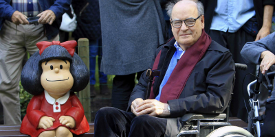 Falleci� el dibujante argentino Quino, a los 88 a�os, creador de Mafalda