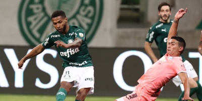 Palmeiras golea, garantiza clasificaci�n y deja al Bol�var en el abismo