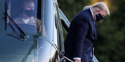 Trump termina hospitalizado horas despu�s de su diagn�stico de COVID-19