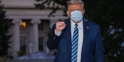 Trump insinu� que es inmune al virus y anima a la gente a salir