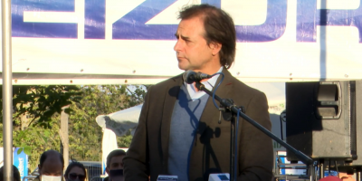 Lacalle concluy� exposici�n rural en San Jos� y dijo que "el Gobierno tiene que estar siempre"