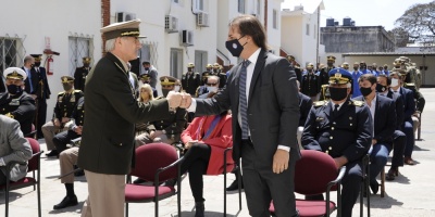 Jefe del Esmade destac� rol de militares en apoyo a combatir la pandemia de COVID-19 en Uruguay