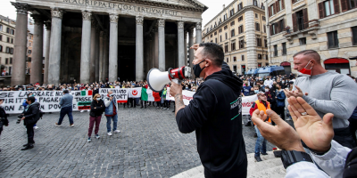 El Gobierno italiano afronta las protestas de sectores afectados por cierres