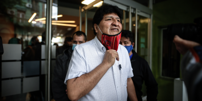 Evo Morales dice que volver� a Bolivia "posiblemente" el 9 de noviembre