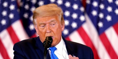 Un Donald Trump apagado se niega a conceder la derrota