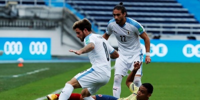 Catar 2022: Uruguay gole� a Colombia en la tercera fecha de las eliminatorias