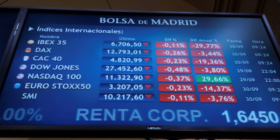 Las grandes bolsas europeas registran p�rdidas moderadas tras la apertura