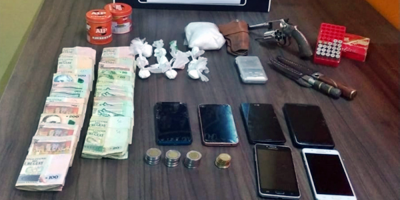 Incautaron drogas, armas y municiones tras un allanamiento en Paysand�