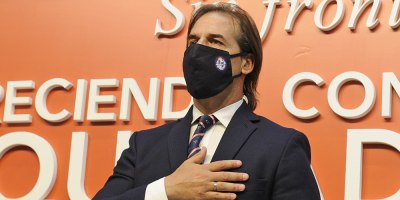 Lacalle Pou participa de m�s asunciones de los jefes comunales y departamentales
