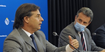 Coronavirus: Lacalle Pou se reuni� con Salinas y este martes comparecer� ante la prensa