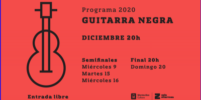 Sala Zitarrosa anuncia las �ltimas instancias del programa Guitarra Negra