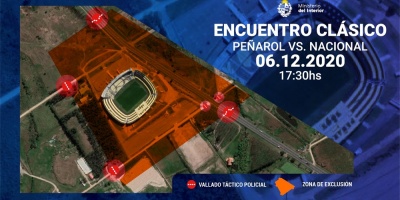 Cl�sico: M�s de 500 polic�as en seguridad